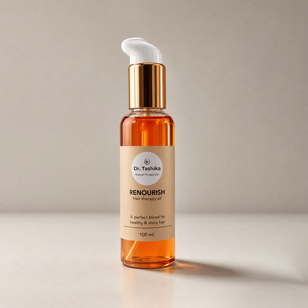 RENOURISH – Hair therapy oil, healthy & shiny hair