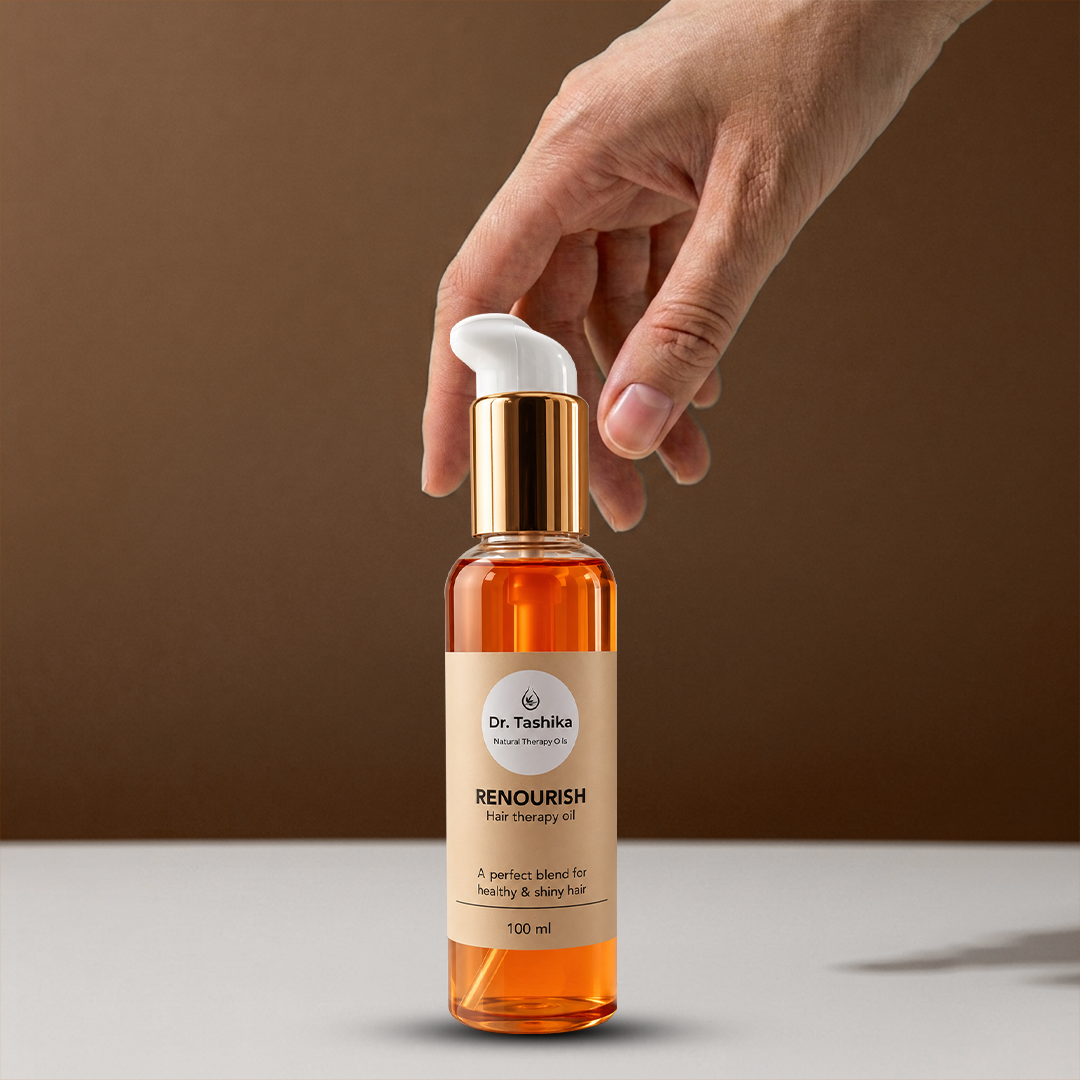 RENOURISH – Hair therapy oil, healthy & shiny hair