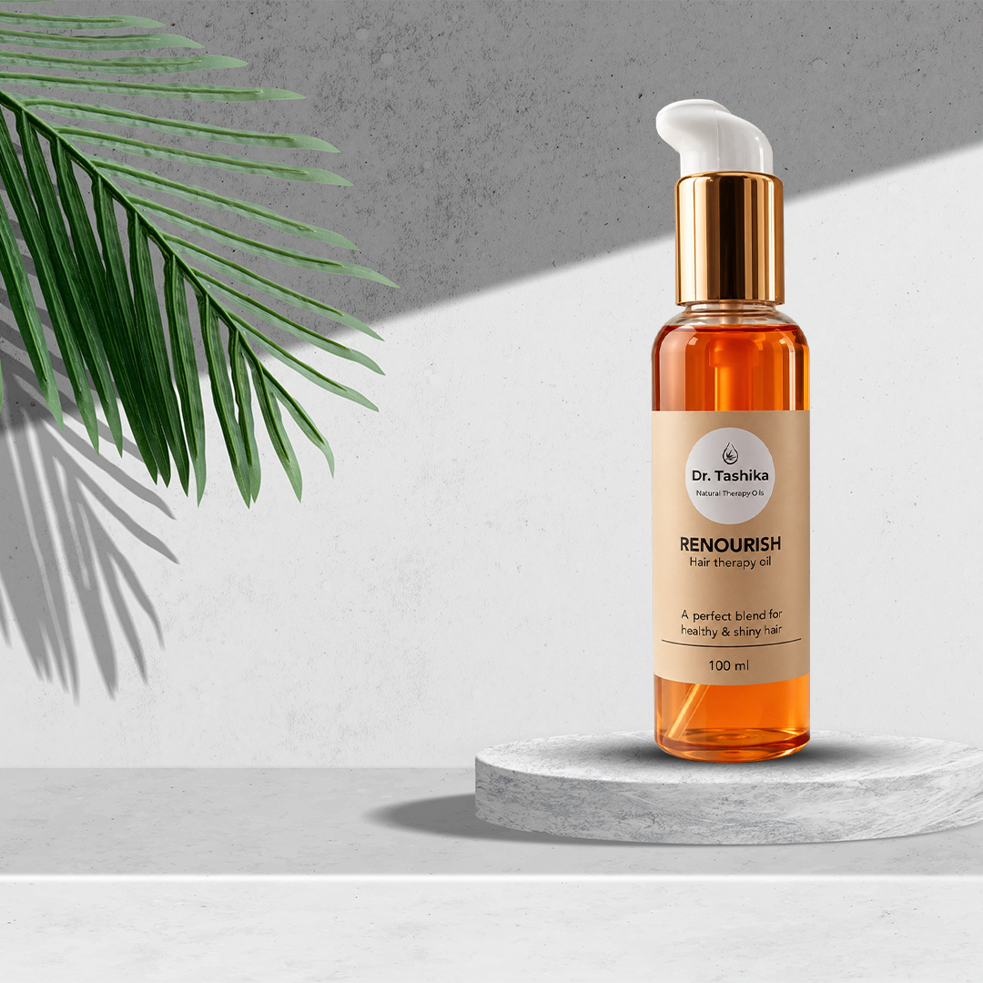 RENOURISH – Hair therapy oil, healthy & shiny hair